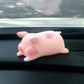 Cute Cartoon Pig Car Accessories