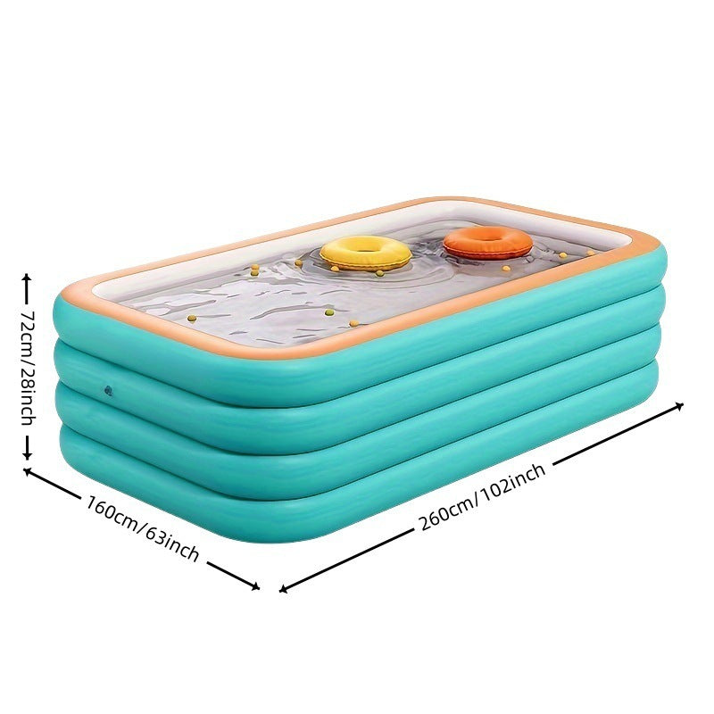 Summer Inflatable Pool Outdoor Foldable Swimming Pool