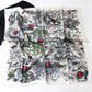 Sweet Temperament Silk Scarf Women