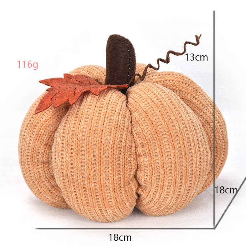 Handmade Pumpkin Ornaments Thanksgiving Decoration Festival