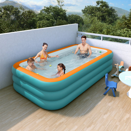 Summer Inflatable Pool Outdoor Foldable Swimming Pool