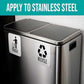 Kitchen Trash Can And Recycling Bin Stickers