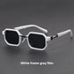 Retro Polygon Exquisite Sun Glasses Women