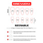 French Sweet Removable Fake Nails
