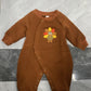 Children's Thanksgiving Embroidered Jumpsuit