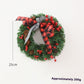 Christmas Garland Bow Christmas Door Hanging Window Decoration Christmas Decorations