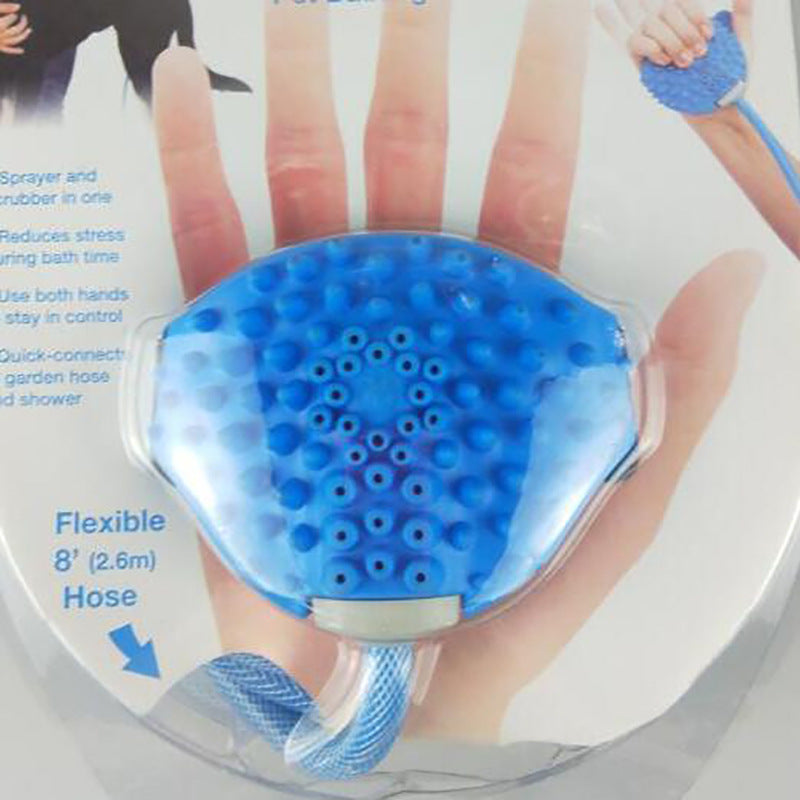 Dog Pet Bath Brush Cat And Dog Supplies Silicone Massage Shower Head