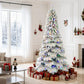 Illuminated Christmas Tree For Home Living Room Festive Decoration
