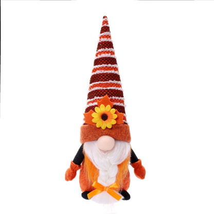 Harvest Maple Faceless Doll Gnome Thanksgiving