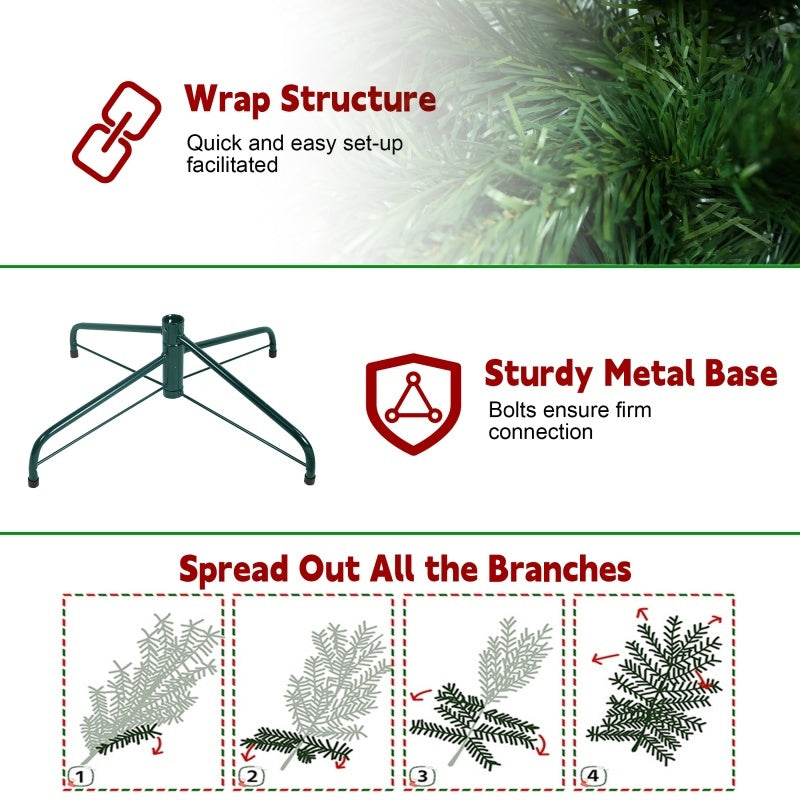 PVC, Christmas Tree, Christmas Decorations, Green