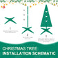 6ft Christmas Tree, Holiday Decorations