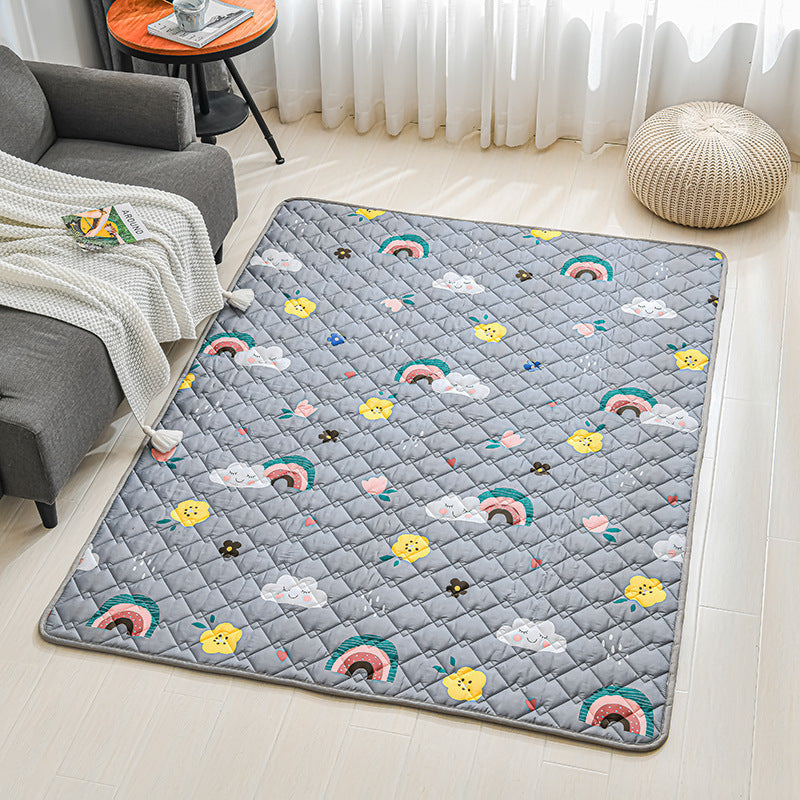 Cotton Non-slip Floor Mats Baby Crawling Mats, Climbing Mats, Foldable Washable Game Mats