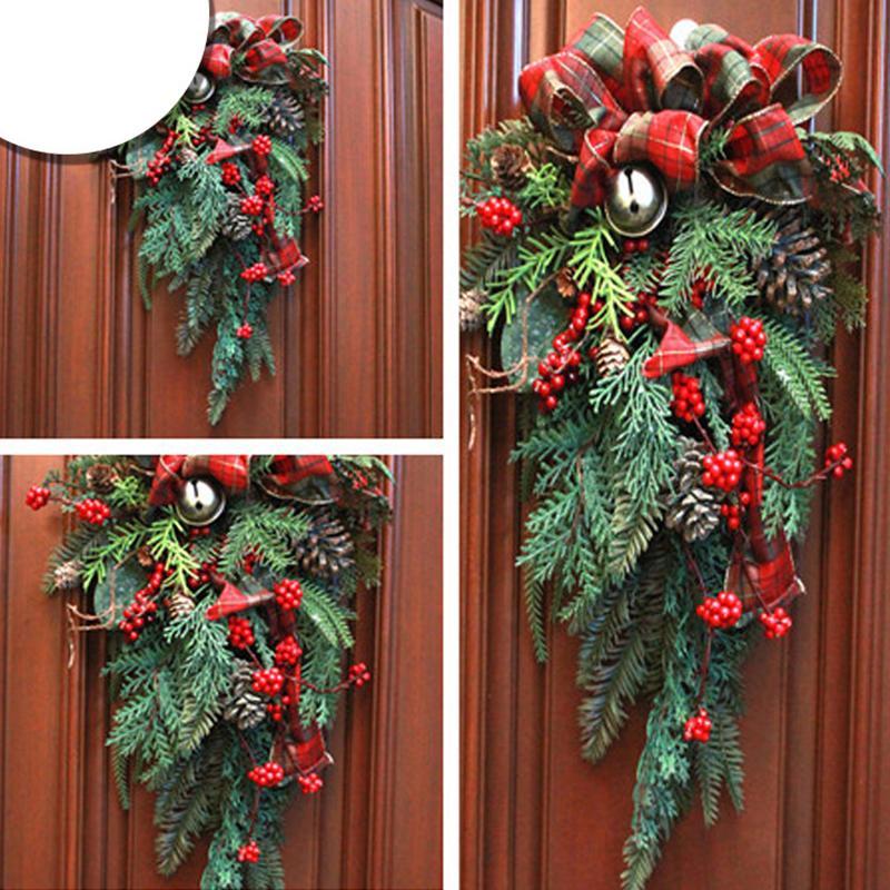 A Christmas Door Hanging Christmas Decorations Holiday