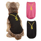 Thin Summer Dog Vest Necklace Dog Pet Clothes
