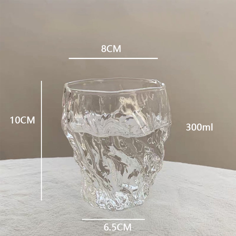 Glass Water Cup For Household Use