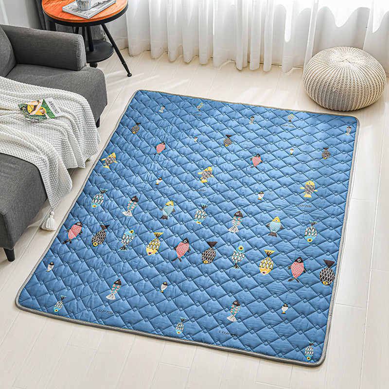Cotton Non-slip Floor Mats Baby Crawling Mats, Climbing Mats, Foldable Washable Game Mats