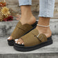 Women’s Summer Buckle Flats