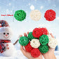 30 Pcs Christmas Rattan Balls Decorations Christmas Wicker Balls