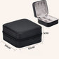 Neveika Portable Travel Mini Jewelry Box Leather Jewellery Ring Organizer Case Storage Gift Box Girls Women