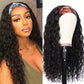 Turban Wig European Beauty Long Curly Hair Corn Perm Chemical Fiber Hair Band Wig Cover