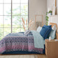Queen Boho Comforter Set With Bed Sheets