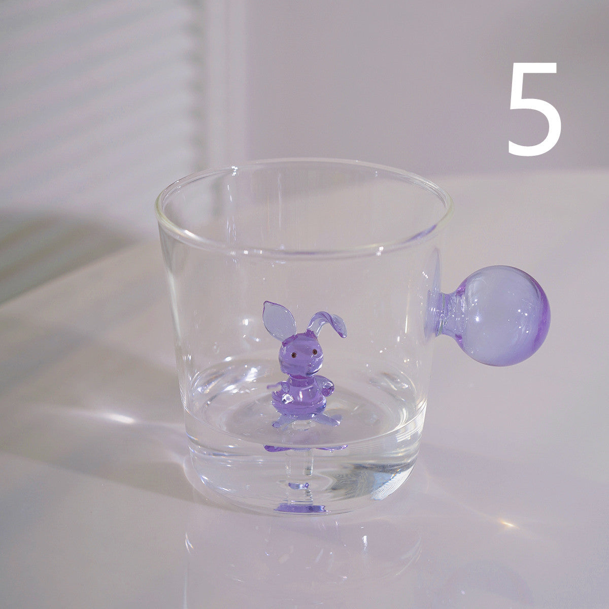 Women's Three-dimensional Animal Glass Water Cup