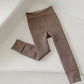 Girls Velvet Padded Leggings