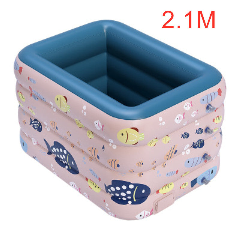 Wireless Automatic Inflatable Swimming Pool Pool Outdoor PVC Plastic Pool Baby Children's Home Swimming Pool