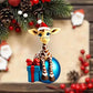 Christmas Christmas Tree Decoration Acrylic Flat Hanging Decorations