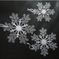 Christmas Decoration Acrylic Transparent Snowflake Christmas Tree