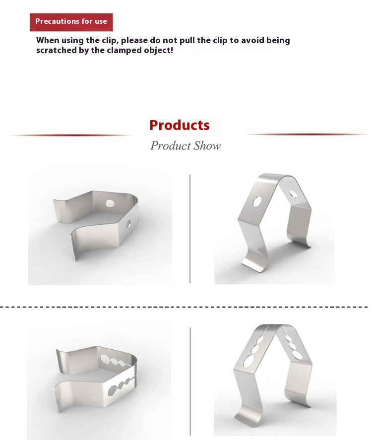 Stainless Steel Food Clamp Kitchen Accessories