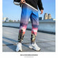 Trendy Gradient Color Trousers Men