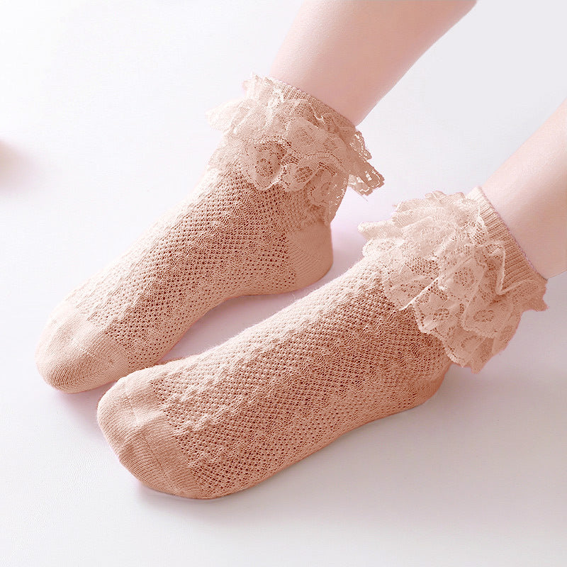 Fashion Baby Girl Lace Socks