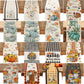 Autumn Thanksgiving Atmosphere Decorative Table Cloth