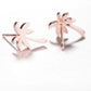 Punk Women Coconut Palm Tree Earrings