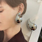 INS Metal Cold-Style Drop Earrings for Women