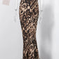 Fashion Leopard Print Skirts Women Slim
