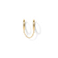 PAVOI 14K Gold Chain Earrings for Women