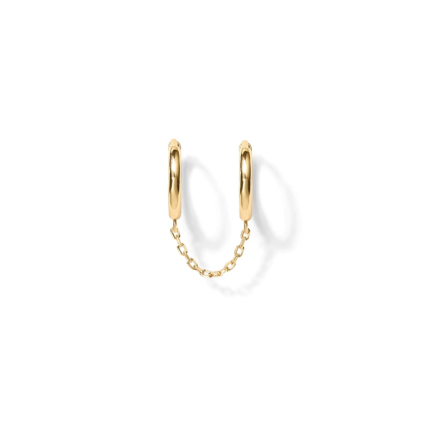PAVOI 14K Gold Chain Earrings for Women
