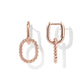 PAVOI 14K Gold Convertible Link Huggie Earrings