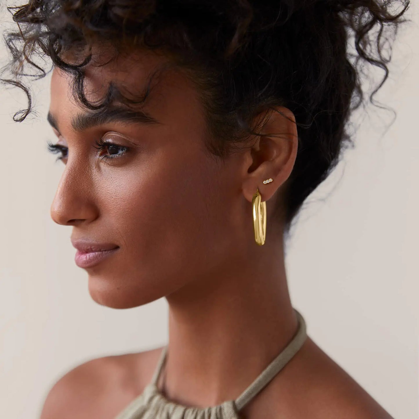 PAVOI 14K Gold Plated Solid 925 Sterling