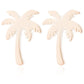 Punk Women Coconut Palm Tree Earrings