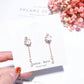 MENGJIQIAO 2019 Korean Cubic Zircon Drop Earrings For Women