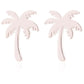 Punk Women Coconut Palm Tree Earrings